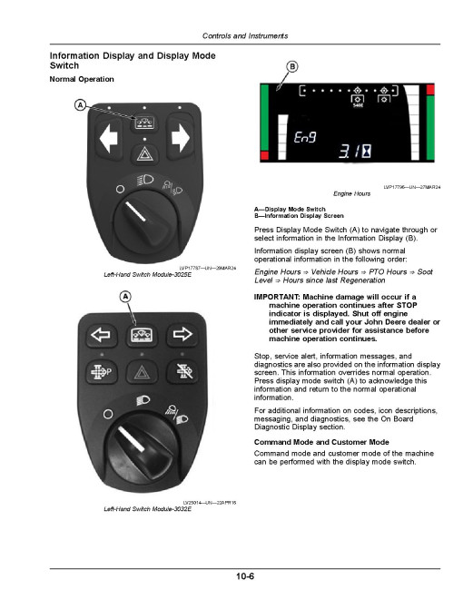 John Deere 3025E, 3032E, 3038E Compact Utility Tractors (SN.from V000001, from MY2027, N.America) Operators Manual (OMTR158915)