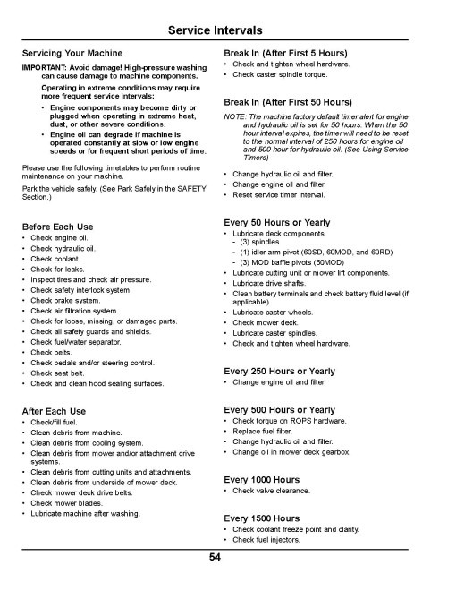 John Deere ZTrak Z997R (SN: 030001-040000) Max-Frame Mowers (North America) Operators Manual (OMUC11043E)