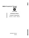 John Deere TerrainCut 9009A Rough Mowers (SN: 020001 - 030000) (Export Edition) Operators Manual (OMUC11047)