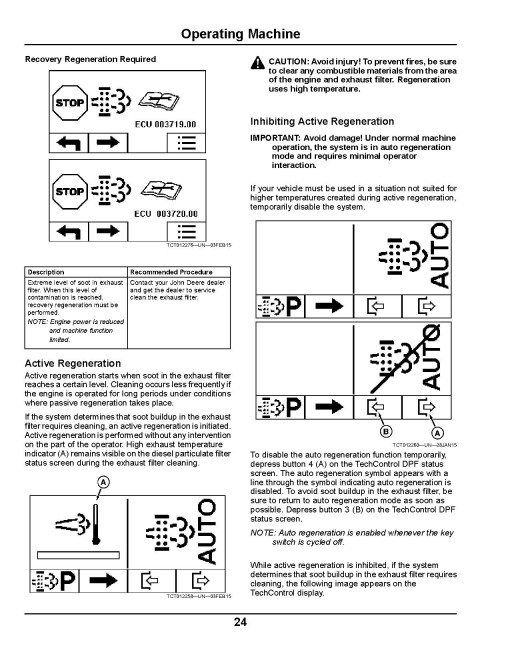 John Deere TerrainCut 9009A Rough Mowers (SN: 020001 - 030000) (Export Edition) Operators Manual (OMUC11047)