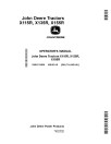 John Deere X115R, X135R and X155R (SN: 800001-) Lawn Tractors (Export Edition) Operators Manual (OMUC11809)