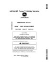John Deere HPX615E Gator Utility Vehicles (SN: 010001 - 020000) (North America) Operators Manual (OMUC12665)