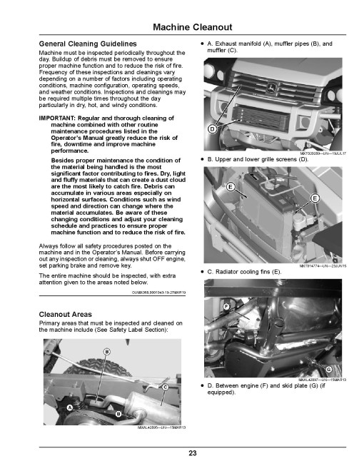 John Deere HPX815E Gator Utility Vehicles (SN: 010001 - 020000) (North America) Operators Manual (OMUC12666)