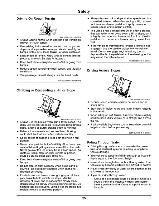 John Deere XUV560E and XUV560E S4 Gator Utility Vehicles (SN: 010001 - 020000) (North America) Operators Manual (OMUC12876)