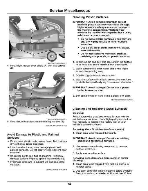 John Deere Select Series X350R (SN: 050001-070000) Lawn Tractors (North America) Operators Manual (OMUC13306)