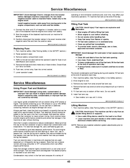 John Deere ZTrak Z335E, Z335M,Z345M, Z345R,Z355E,Z355R, Z375R (SN:080001-110000) Zero-Turn Mowers (N.America) Operators Manual (OMUC13761)