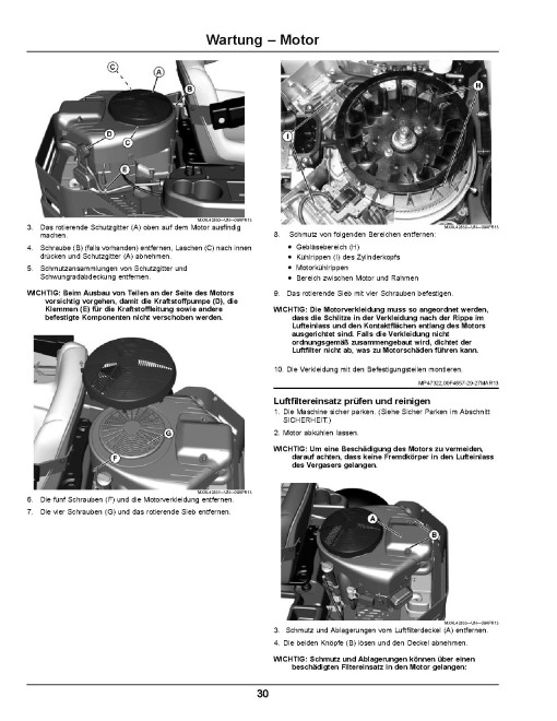 John Deere ZTrak Z335E, Z345M and Z345R (SN: 080001-110000) Zero-Turn Mowers (Export Edition) Operators Manual (OMUC13764)