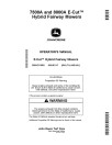 John Deere 7500A and 8000A E-Cut Hybrid Fairway Mowers (SN: 050001 - 060000) (North America) Operators Manual (OMUC15581)