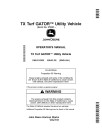 John Deere TX Turf Gator Utility Vehicles (SN: 140001 - 150000) (Export Edition) Operators Manual (OMUC16263)