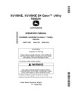 John Deere XUV560E and XUV560E S4 Gator Utility Vehicles (SN: 020001 - 030000) (North America) Operators Manual (OMUC17057)