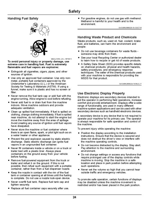 John Deere XUV560E and XUV560E S4 Gator Utility Vehicles (SN: 020001 - 030000) (North America) Operators Manual (OMUC17057)