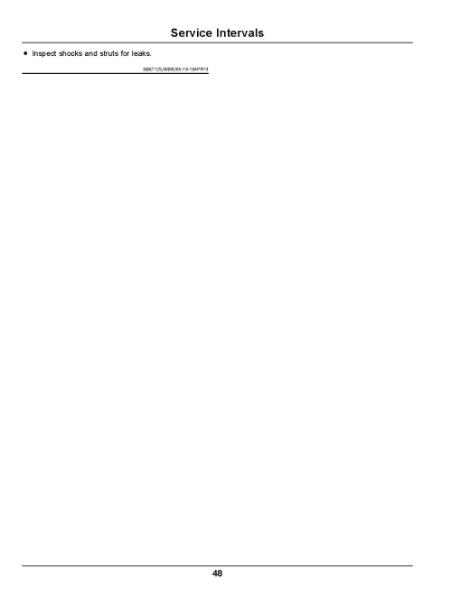 John Deere XUV560E and XUV560E S4 Gator Utility Vehicles (SN: 020001 - 030000) (North America) Operators Manual (OMUC17057)