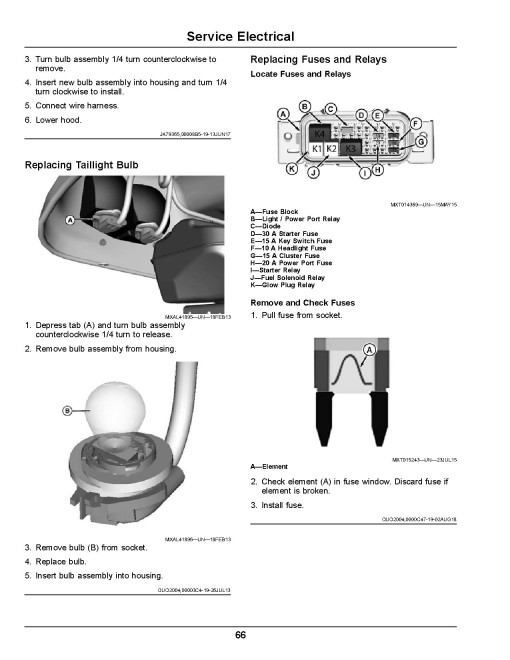 John Deere X750, X754 and X758 (SN: 070001-080000) Lawn Tractors (North America) Operators Manual (OMUC17667)