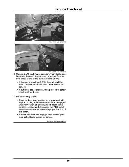 John Deere ZTrak Z915E, Z920M/R, Z925M, Z930M/R, Z945M, Z950M/R, Z955M, Z960M, Z970R Mowers (North America) Operators Manual (OMUC18427E)