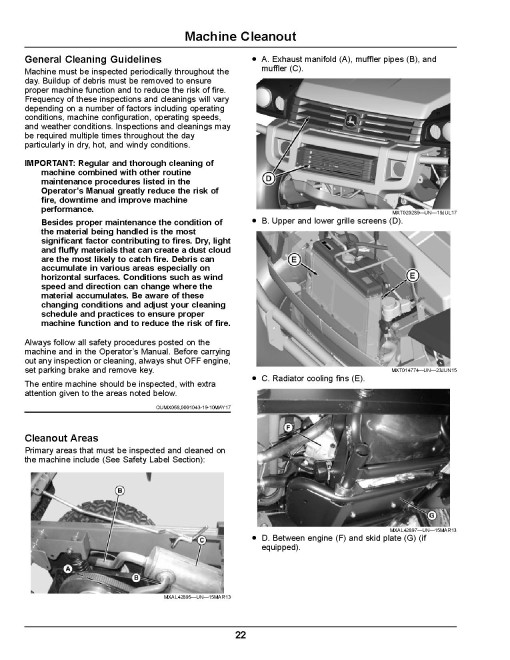 John Deere HPX615E Gator Utility Vehicles (SN: 020001 - 030000) (North America) Operators Manual (OMUC18680)