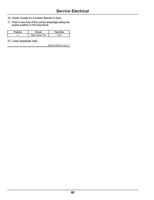 John Deere HPX615E Gator Utility Vehicles (SN: 020001 - 030000) (North America) Operators Manual (OMUC18680)