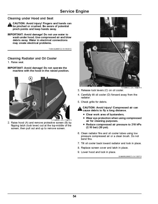 John Deere 7500A and 8000A E-Cut Hybrid Fairway Mowers (SN: 060001 - 070000) (Export Edition) Operators Manual (OMUC19265)