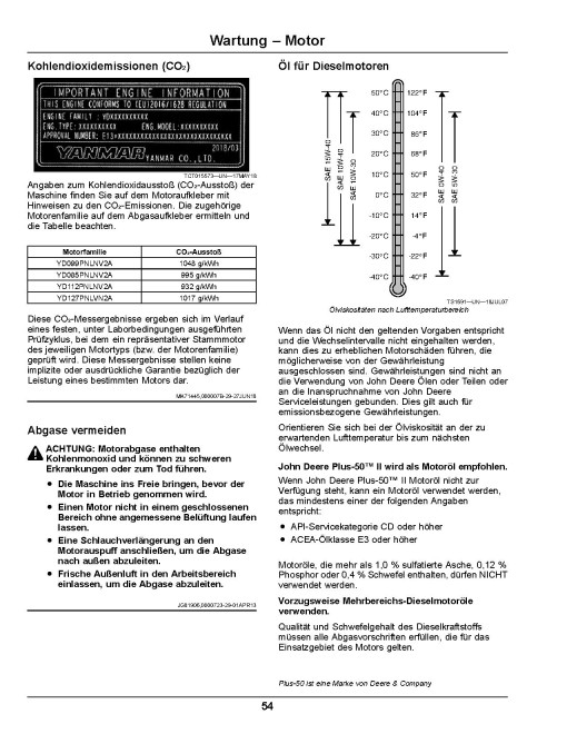 John Deere HPX815E Gator Utility Vehicles (SN: 020001 - 030000) (Export Edition) Operators Manual (OMUC19553)