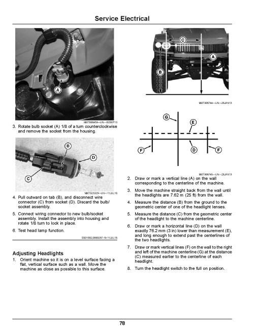 John Deere XUV855E and XUV855M Gator Utility Vehicles (SN: from 020001) (Export Edition) Operators Manual (OMUC19621E)