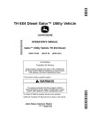 John Deere TH 6x4 Diesel Gator Utility Vehicles (SN: 140001 - 150000) (North America) Operators Manual (OMUC19709)
