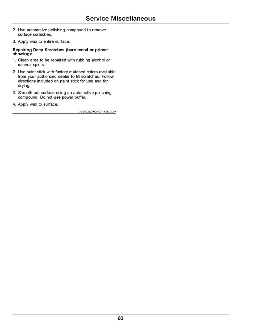 John Deere TX Gator Utility Vehicles (SN: 150001 - 160000) (California Edition) Operators Manual (OMUC21269)