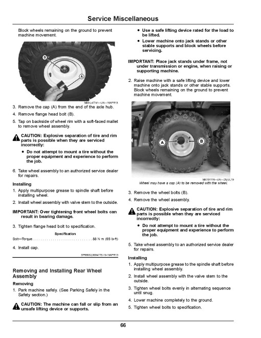 John Deere TH 6x4 Diesel Gator Utility Vehicles (SN: 150001 - 160000) (North America) Operators Manual (OMUC21272)