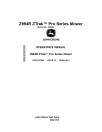 John Deere ZTrak Pro Z994R (SN: 030001-040000) Zero-Turn Diesel Mowers (Export Edition) Operators Manual (OMUC22306)