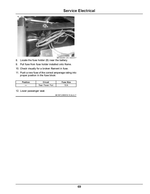 John Deere HPX615E Gator Utility Vehicles (SN: 030001 - 040000) (North America) Operators Manual (OMUC22535)