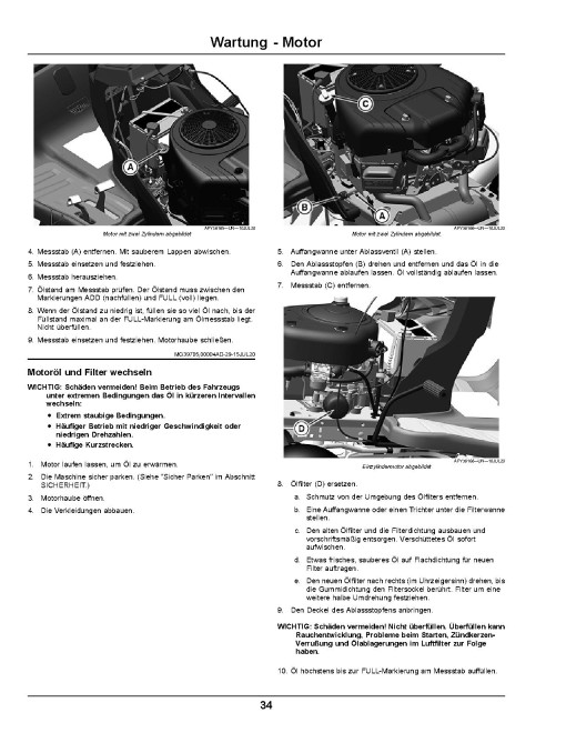 John Deere X117R, X147R and X167R (SN: 010001-030000) Lawn Tractors (Export Edition) Operators Manual (OMUC22606)