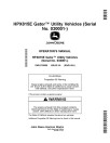 John Deere HPX815E Gator Utility Vehicles (SN: 030001 - 040000) (North America) Operators Manual (OMUC23895)