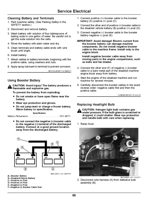 John Deere X750, X754 and X758 (SN: 080001-090000) Lawn Tractors (North America) Operators Manual (OMUC24031)
