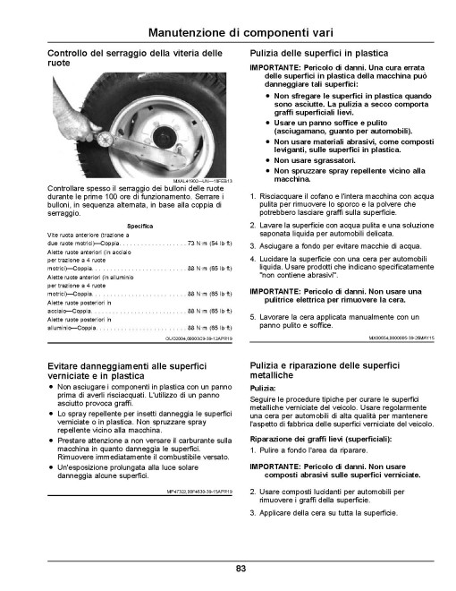 John Deere X940, X948 and X949 (SN: 080001-090000) Lawn Tractors (Export Edition) Operators Manual (OMUC24069)