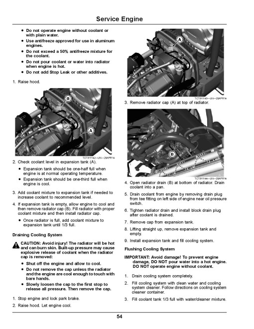 John Deere 7500A and 8000A E-Cut Hybrid Fairway Mowers w.Yanmar3TNV84T, SN: from 080001, Export, Operators Manual (OMUC24626)