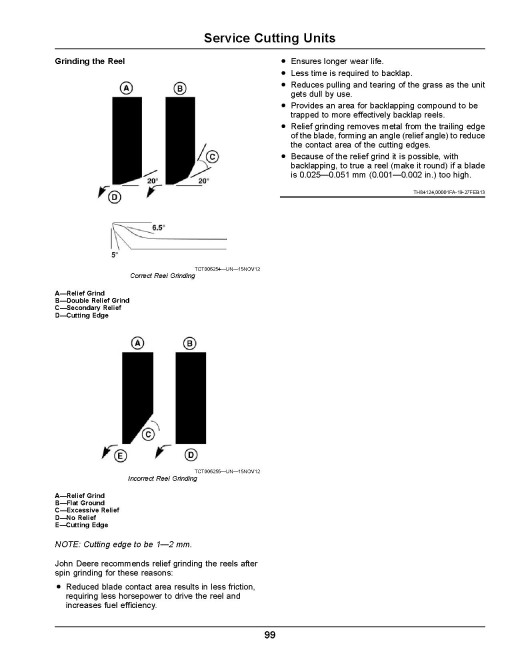 John Deere PrecisionCut 6080A,6500A,6700A(SN:020001-030000); 6080A,6500A E-Cut Hybrid Fairway Mowers (EU) Operators Manual (OMUC26231)