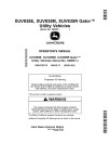 John Deere XUV835E, XUV835M and XUV835R Gator Utility Vehicles (SN:040001-050000) (North America) Operators Manual (OMUC26712)