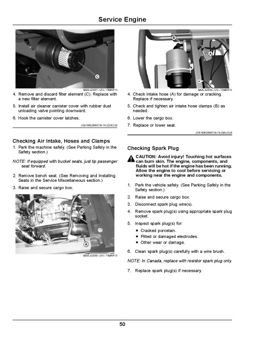 John Deere HPX615E Gator Utility Vehicles (SN: 050001 - 060000) (North America) Operators Manual (OMUC26792)