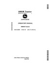 John Deere X950R (SN: 090001-100000) Lawn Tractors (Export Edition) Operators Manual (OMUC26888)