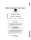 John Deere TerrainCut 9009A Rough Mowers (SN: 060001 - 080000) (North America) Operators Manual (OMUC27553)