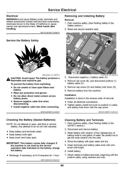 John Deere ZTrak Pro Z994R (SN: 030001-060000) Zero-Turn Diesel Mowers (North America) Operators Manual (OMUC28937E)