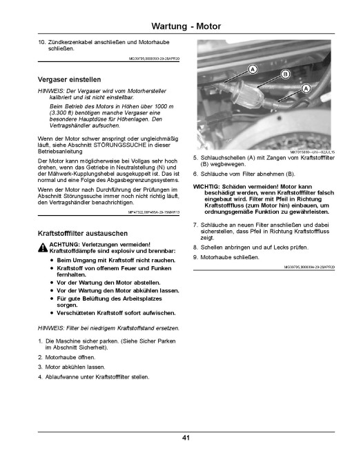John Deere Select Series X350R (SN: 110001-130000) Lawn Tractors (Export Edition) Operators Manual (OMUC28980)