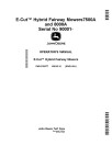 John Deere 7500A and 8000A E-Cut Hybrid Fairway Mowers (SN: 090001 - 130000) (Europe) Operators Manual (OMUC29377)