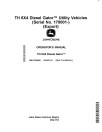 John Deere TH 6x4 Diesel Gator Utility Vehicles (SN: 170001 - 180000) (Export Edition) Operators Manual (OMUC29666)