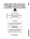 John Deere PrecisionCut 6080A,6500A,6700A(SN:050001-060000); 6080A,6500A ECut Hybrid Fairway Mowers, N.A. Operators Manual (OMUC31863E)