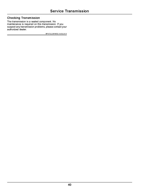 John Deere Select Series X350R (SN: 150001-210000) Lawn Tractors (Export Edition) Operators Manual (OMUC32883E)