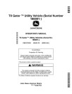 John Deere TX Gator Utility Vehicles (SN: 180001 - 200000) (North America) Operators Manual (OMUC33351)