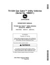 John Deere TH 6x4 Gas Gator Utility Vehicles (SN: 180001 - 200000) (North America) Operators Manual (OMUC33354)