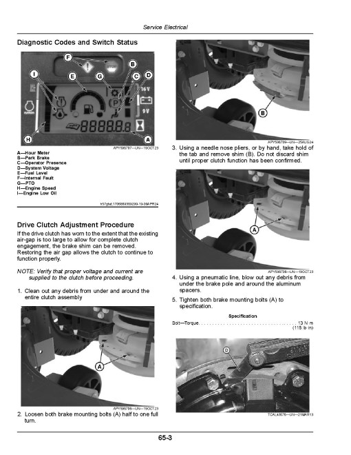 John Deere ZTrak Z920M, Z930M, Z950M/R, Z955M/R, Z960M, Z965M/R, Z970R, Z975M, Z985R Mowers (North America) Operators Manual (OMUC37498E)