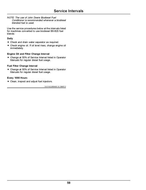 John Deere 1550, 1570, 1575, 1580 and 1585 TerrainCut Front Mowers (SN:100001-130000) (N.America) Operators Manual (OMUC37521E)