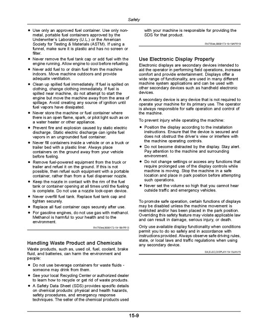 John Deere XUV560E and XUV560E S4 Gator Utility Vehicles (SN:080001-090000) (North America,Export) Operators Manual (OMUC39381)