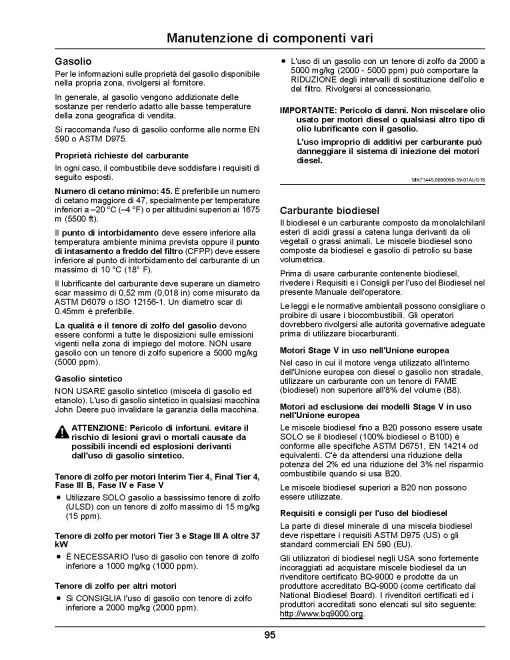 John Deere XUV855M S4 Gator Utility Vehicles (SN: 080001 - 090000) (Export Edition) Operators Manual (OMUC39408)
